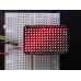 Adafruit LED Charlieplexed Matrix - 9x16 LEDs - Red